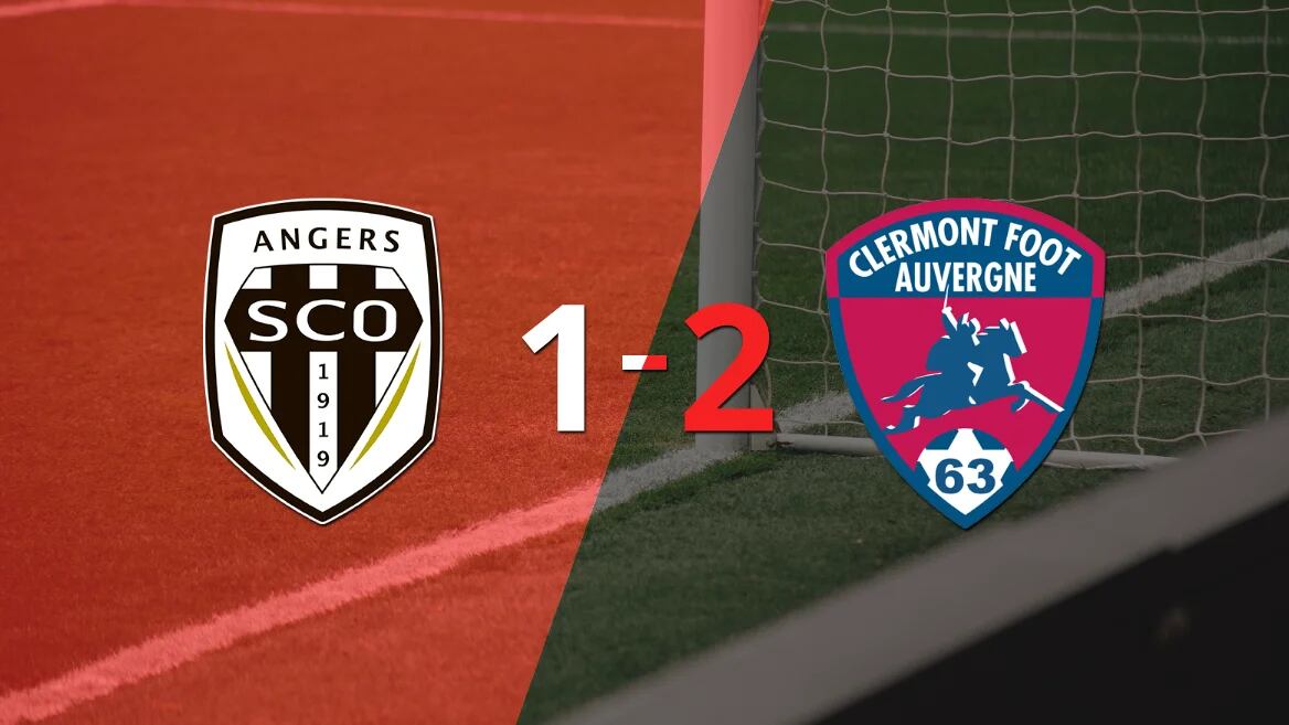 Clermont Foot venció con lo justo a Angers como visitante