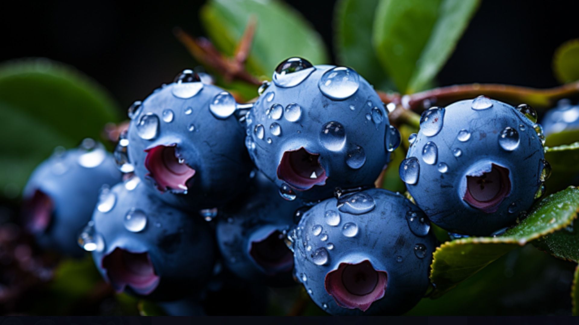 Los arándanos son frutos ricos en calorías, carbohidratos, vitaminas, entre otros nutrientes 