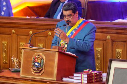 El dictador venezolano Nicolás Maduro. Foto: EFE/ Miguel Gutiérrez
