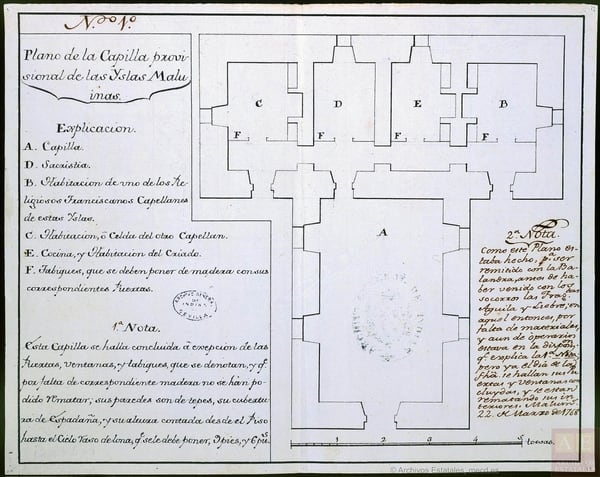 El documento está guardado en el Archivo General de Indias de Sevilla, en España