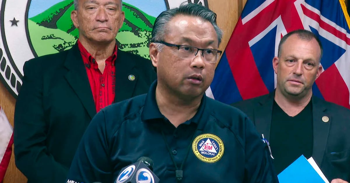 Hawaii’s Maui emergency chief resigns after not activating fire warnings over fear of ‘mauka’