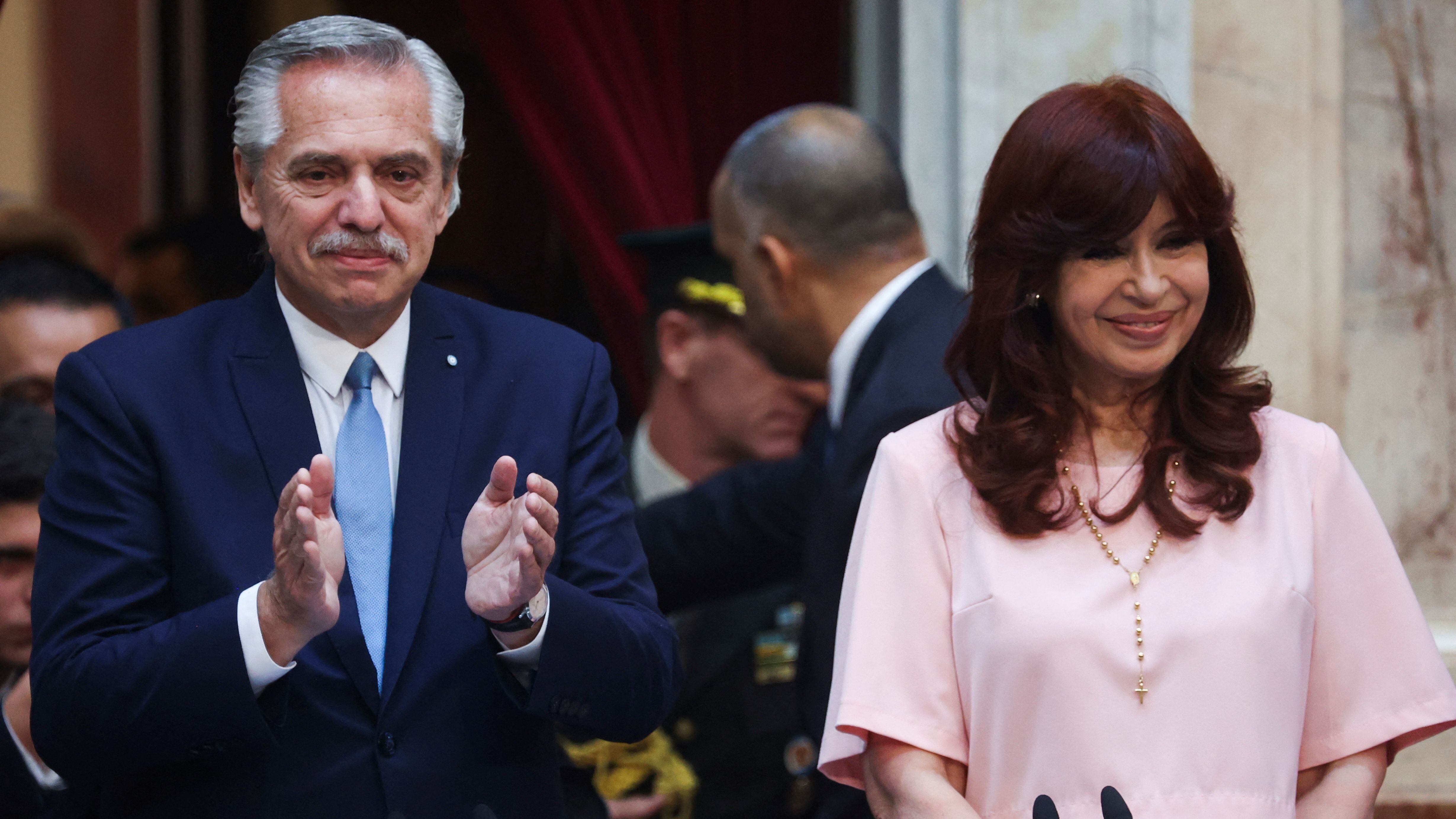 En el Gobierno asumen que es necesario un encuentro en Alberto Fernández y Cristina Kirchner antes del cierre de listas (REUTERS/Tomas Cuesta)