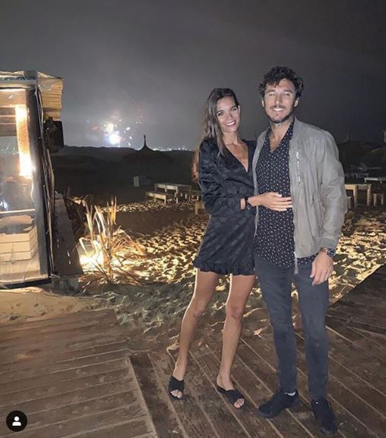 Pico Mónaco despidió el 2019 junto a su novia Diana Arnopoulos (Foto: Instagram)