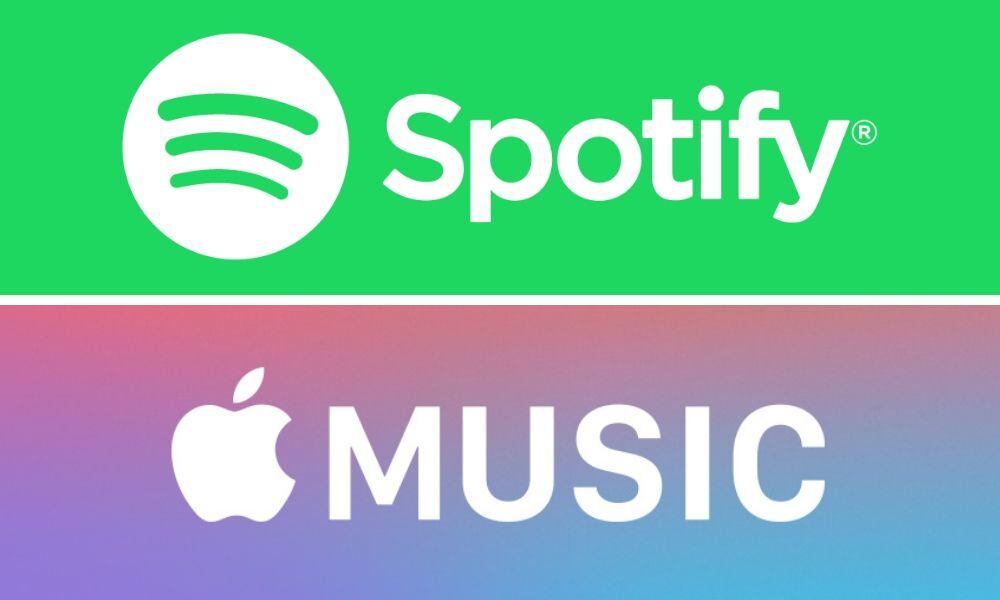 Spotify y Apple Music. (foto: ProduccionMusical.es)
