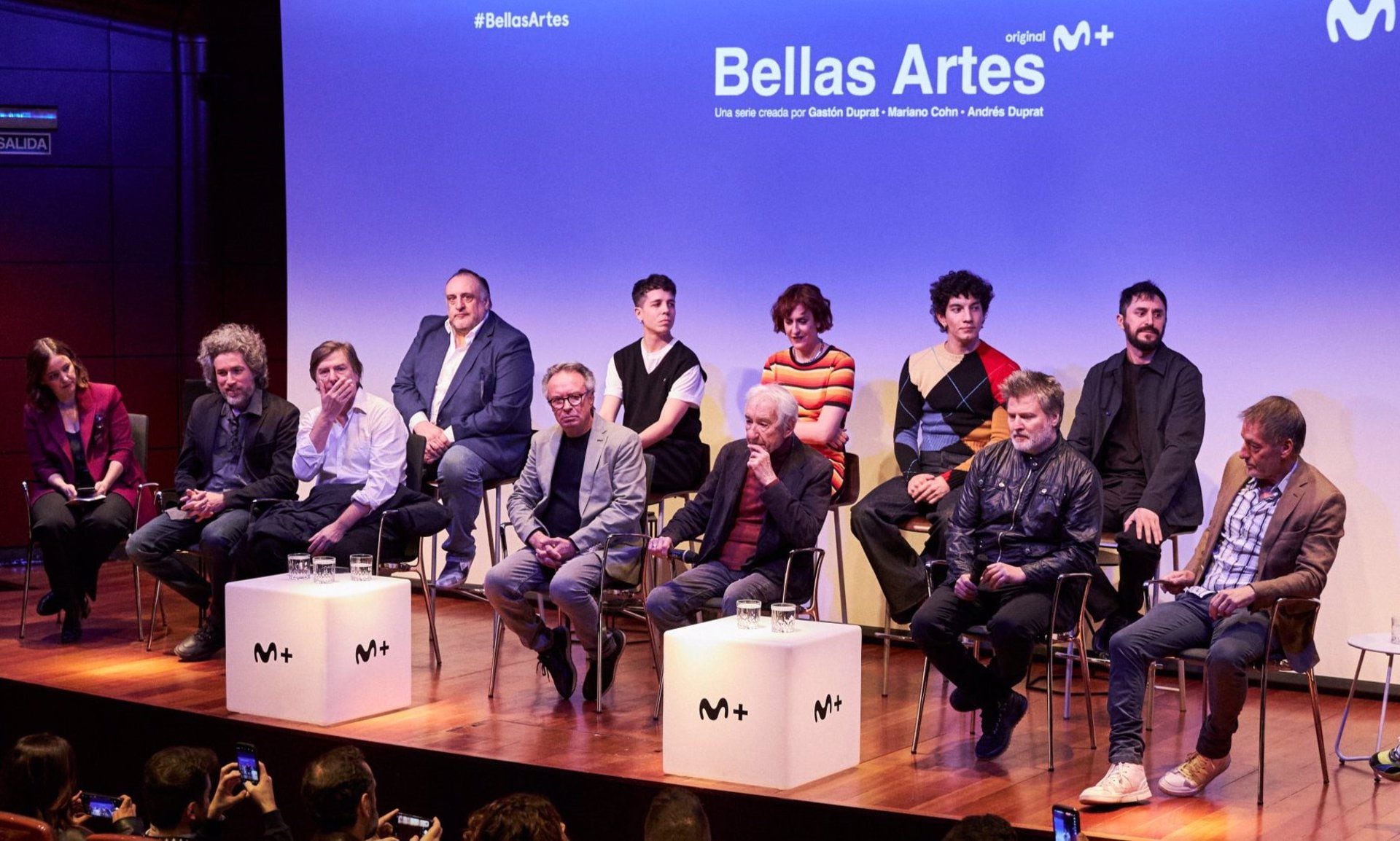 Presentación de 'Bellas Artes', la nueva serie de Movistar Plus+ (MOVISTAR/ROBERTO SASTRE)