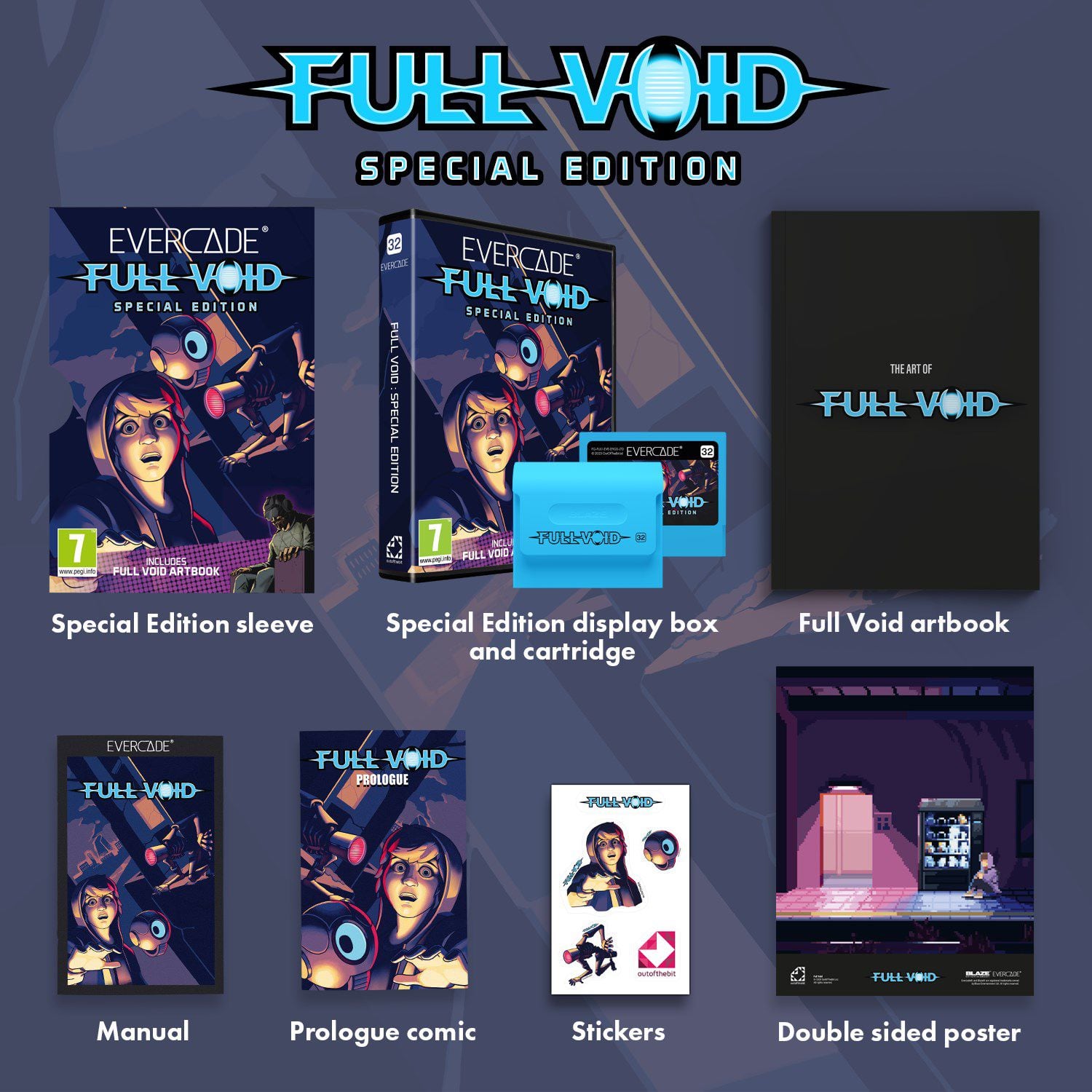 Full Void es el primer videojuego que tendrÃ¡ cartucho propio y se venderÃ¡ en dos versiones, la estÃ¡ndar y la ediciÃ³n especial.