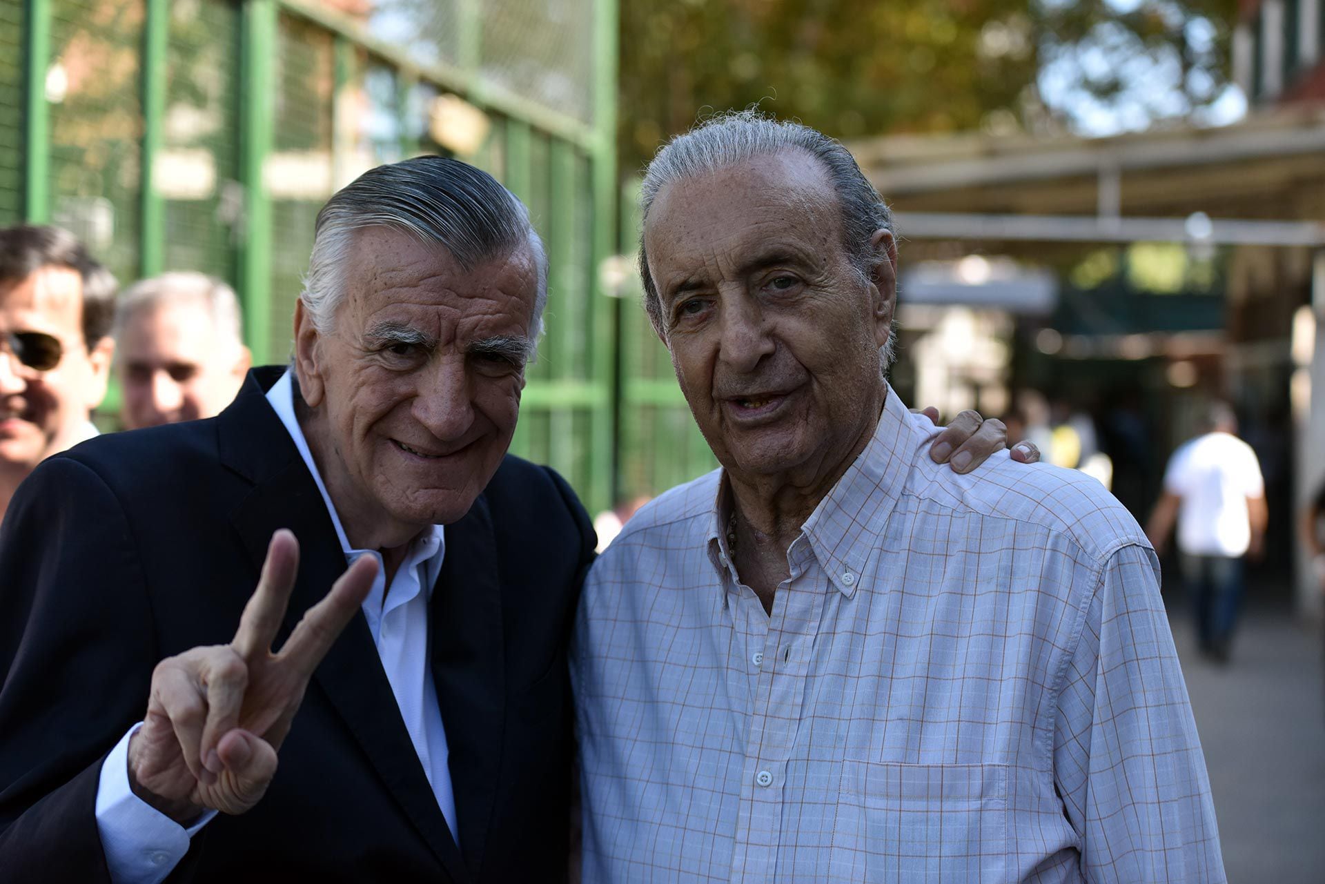 José Luis Gioja y Lorenzo Pepe 