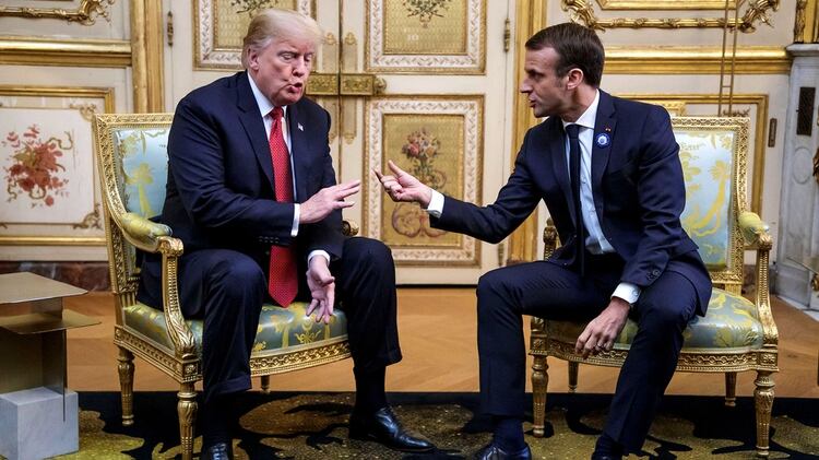 Trump y Macron hablaron sobre el incremento de uranio iraní (Reuters)