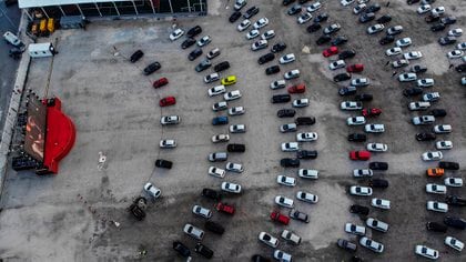 En parte del Parque Olímpico Río 2016, el 11 de junio volvió el autocine a Río de Janeiro. EFE/Antonio Lacerda
