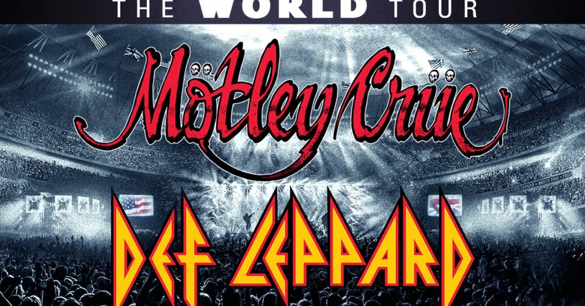 Here are the times and the possible setlist for the concert of Mötley Crüe and Def Leppard at CDMX