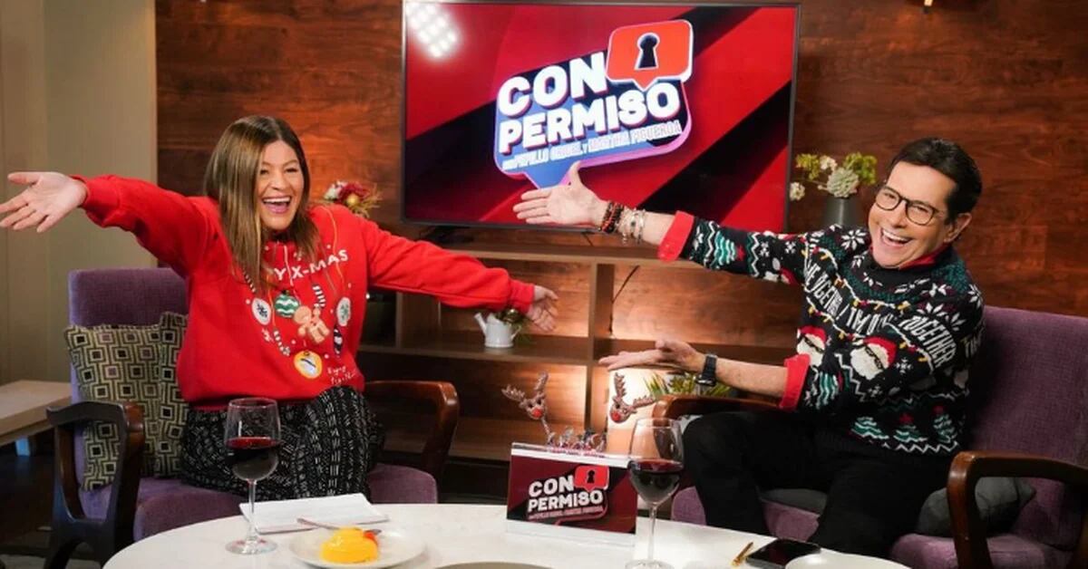 Con divertido suéter navideño: Así reapareció Martha Figueroa tras su operación