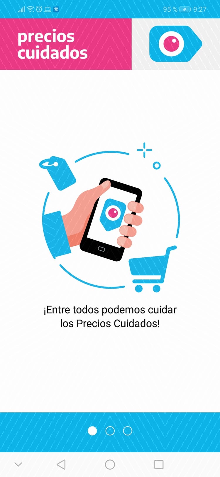 Un breve tutorial explica las funciones básicas de la app