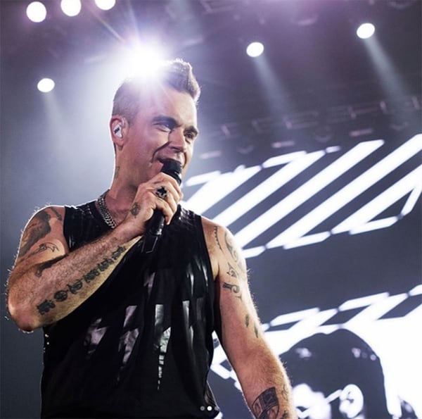 Robbie Williams. (Foto: Instagram)