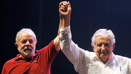 Lula y Pepe Mujica (REUTERS/Macelo Carnaval)