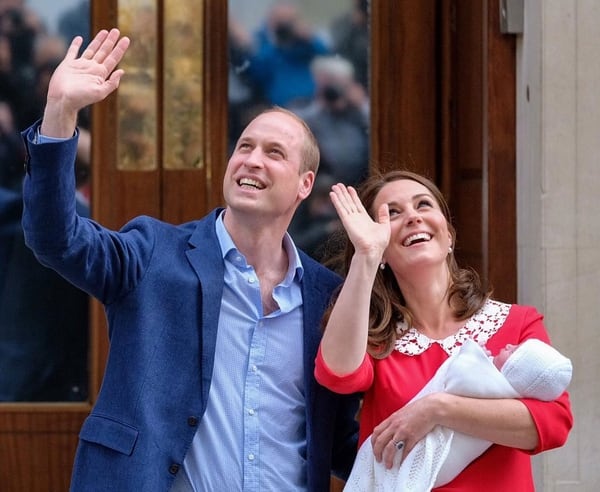 Kate Middleton y el príncipe William eligieron el nombre de su tercer hijo el bebé real.