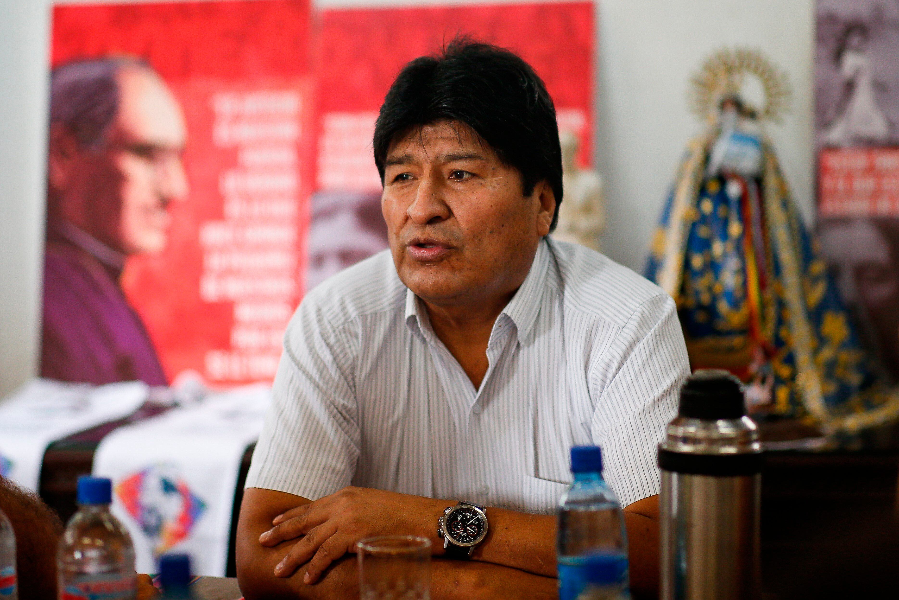 Fotografía de archivo del expresidente de Bolivia, Evo Morales. EFE/ Juan Ignacio Roncoroni