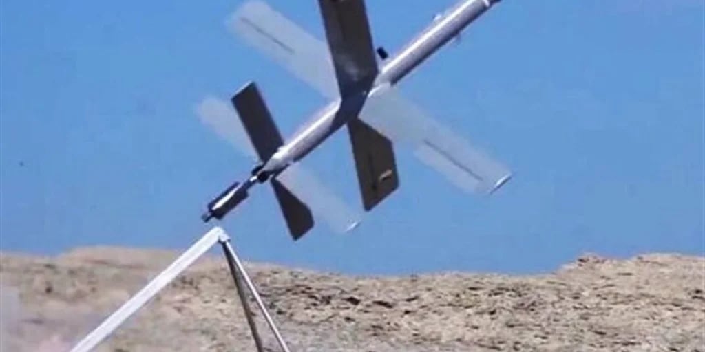 El régimen de Irán presentó un nuevo modelo de dron suicida de corto alcance