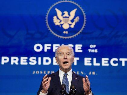 El presidente electo Joe Biden (REUTERS/Kevin Lamarque)