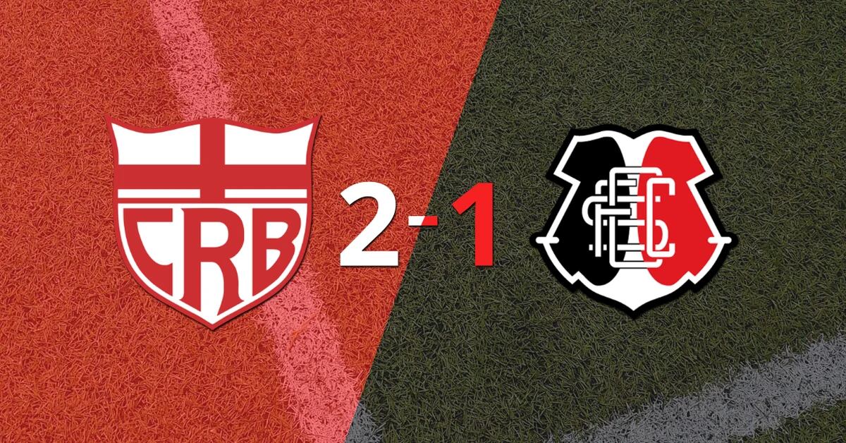 At the slightest difference, the CRB beat Santa Cruz 2-1