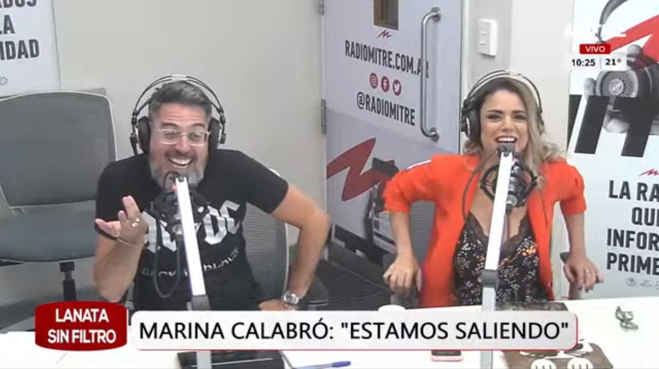 Rolando Barbano y Marina Calabró