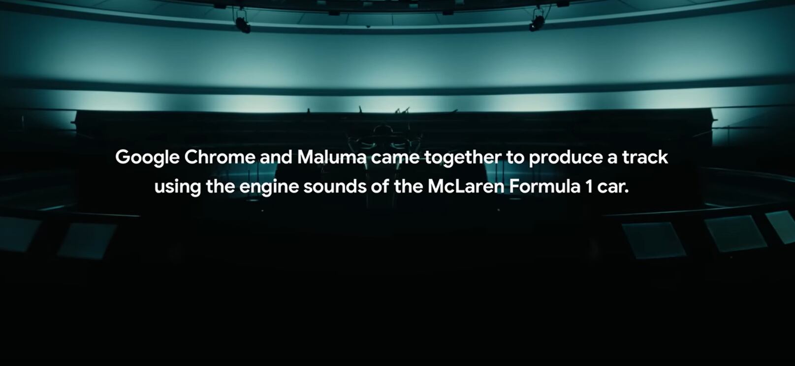 La realización de la canción se da en el marco de la alianza entre McLaren y Google Chrome. (YouTube: Maluma)