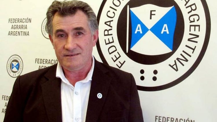 Carlos Achetoni, presidente de la Federación Agraria Argentina