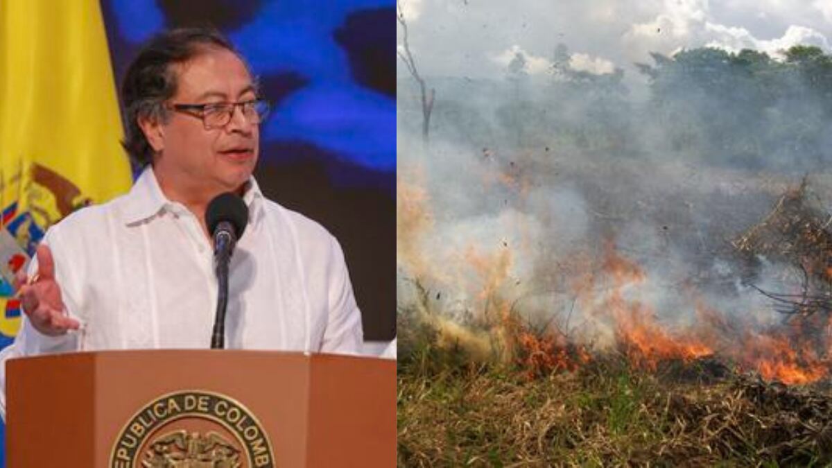 Gustavo Petro tildó de incapaces a los gobiernos locales ante emergencia climática en Colombia - crédito Presidencia y SNGRD