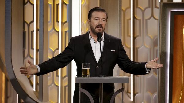 Ricky Gervais regresa como anfitrión de los Globos de Oro por quinta vez