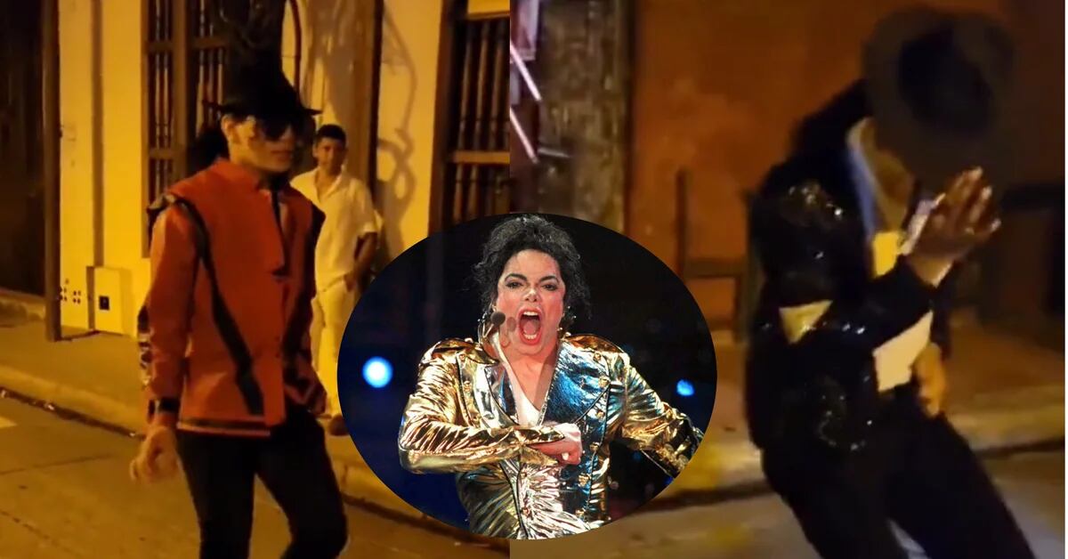 El multiverso se hizo presente en Cartagena: turistas grabaron una pelea de baile entre dos Michael Jackson