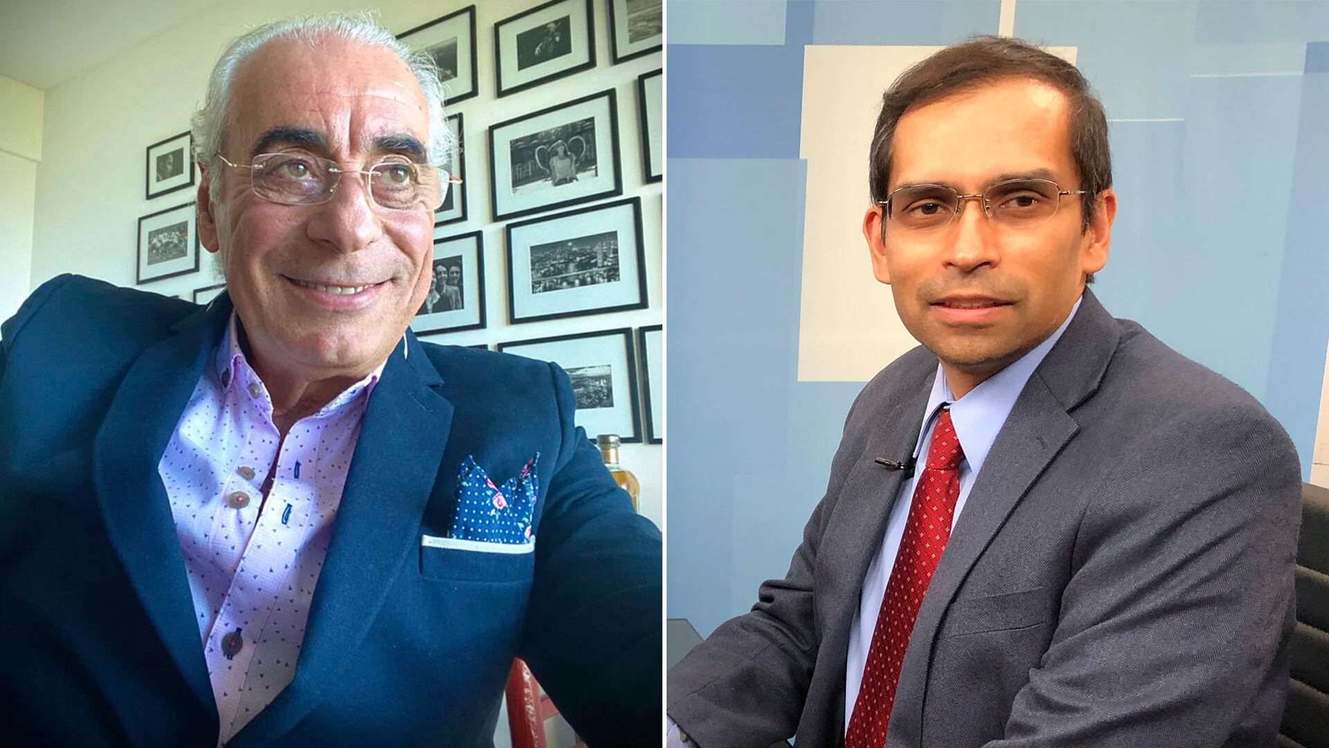 Los prestigiosos investigadores y cardiólogos: Rafael Díaz de ECLA (izquierda) y el científico de la Universidad de Harvard Deepak Bhatt (derecha)