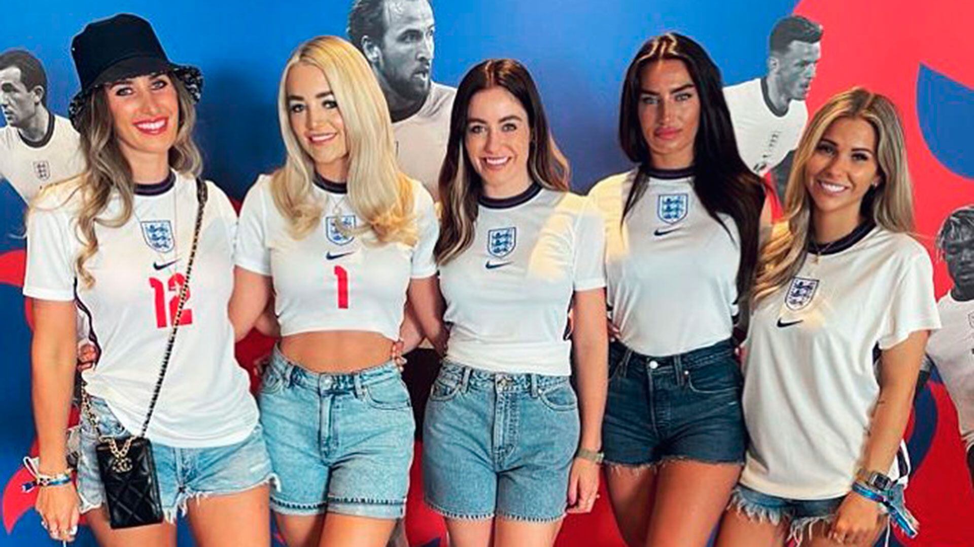 esposas de los jugadores de la selección de Inglaterra