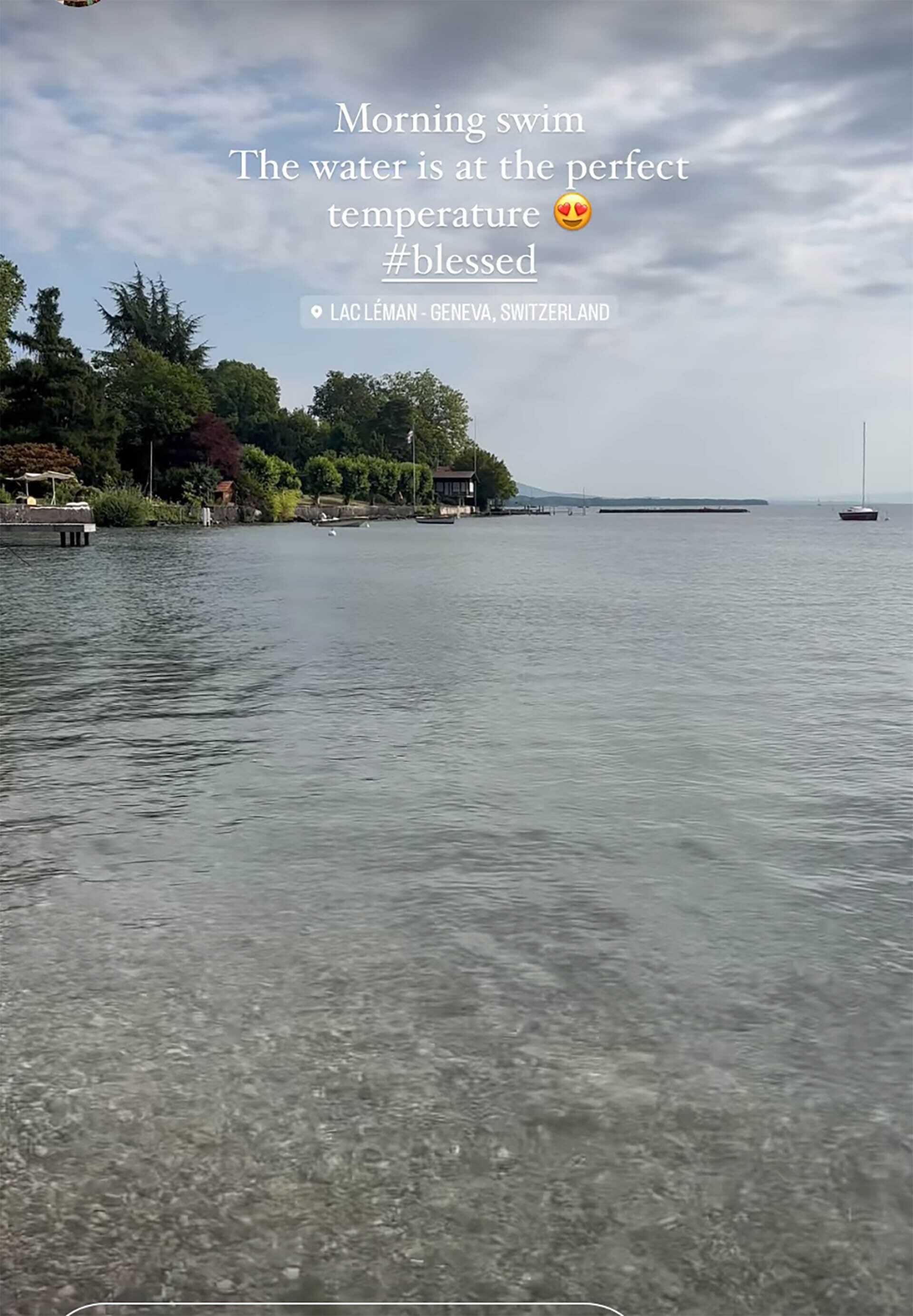 El posteo de Daniela Christiansson en su Instagram