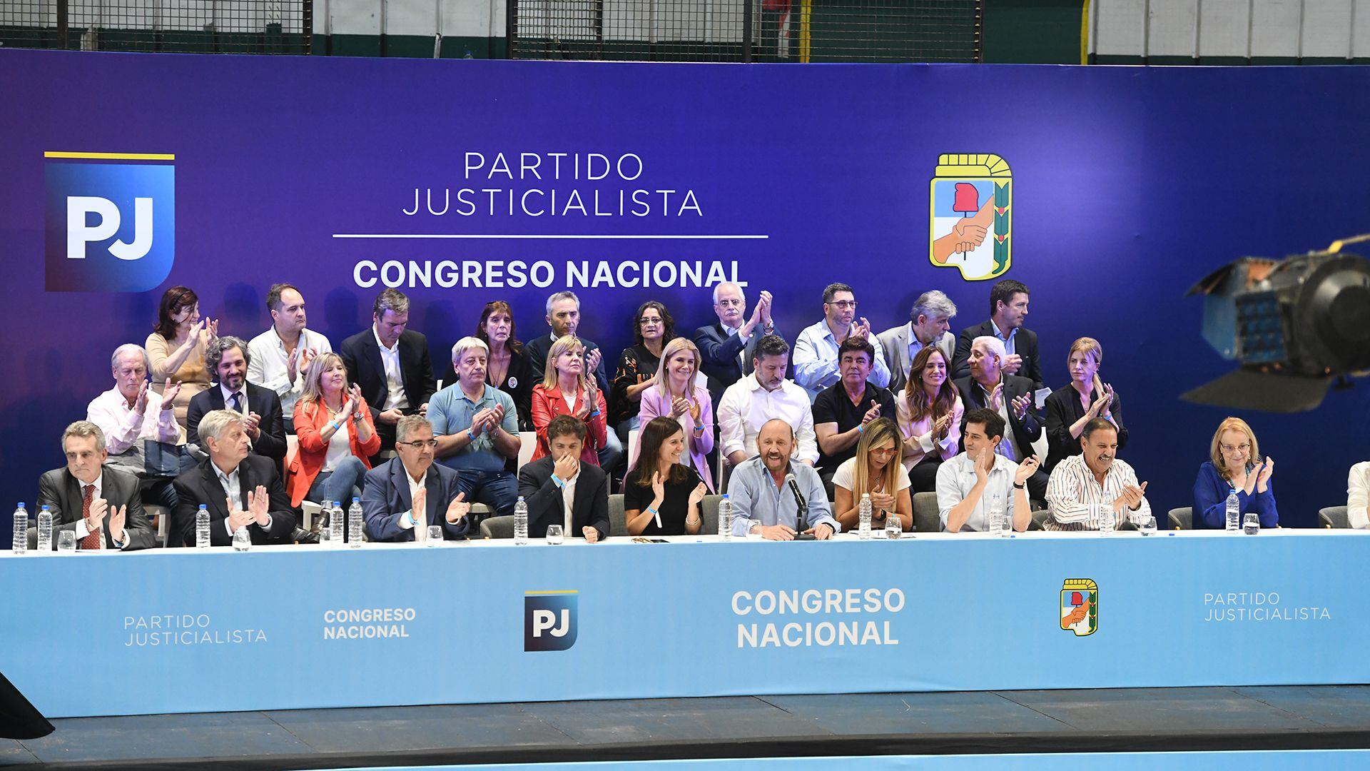 Congreso Nacional del PJ en el estadio de Ferro