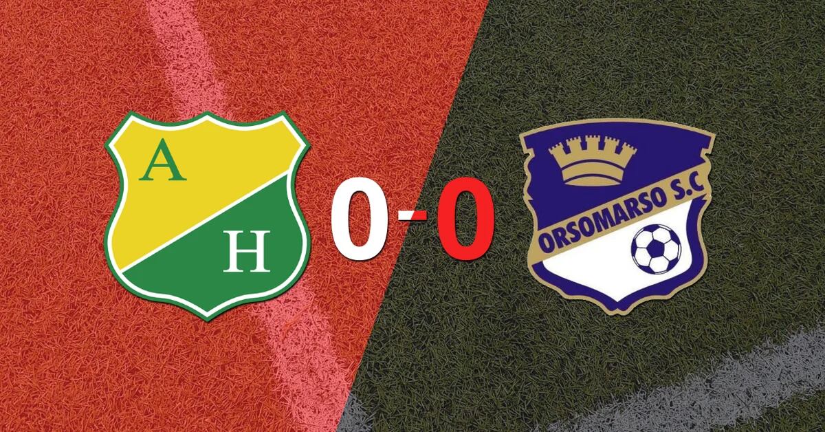 Orsomarso tied with Huila and went to phase 2