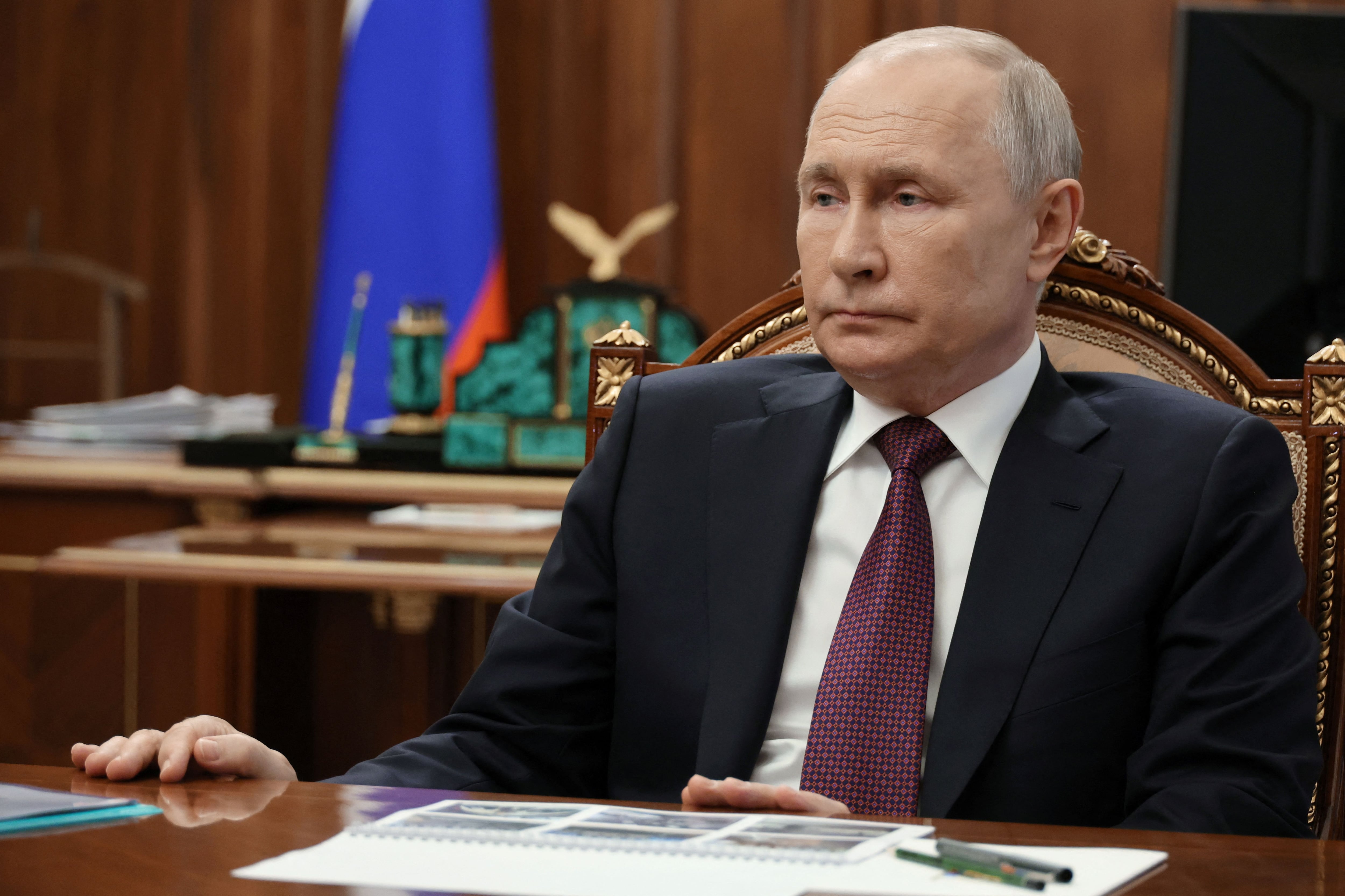 Putin lamentó lo ocurrido y dijo que Prigozhin era un hombre “talentoso” que cometió “errores” (REUTERS)