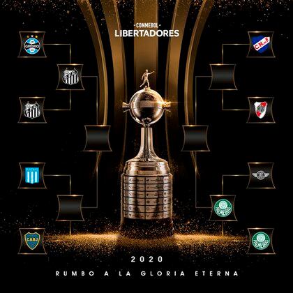 Esta es la imagen de la Copa Libertadores esperando la actuación de los equipos argentinos