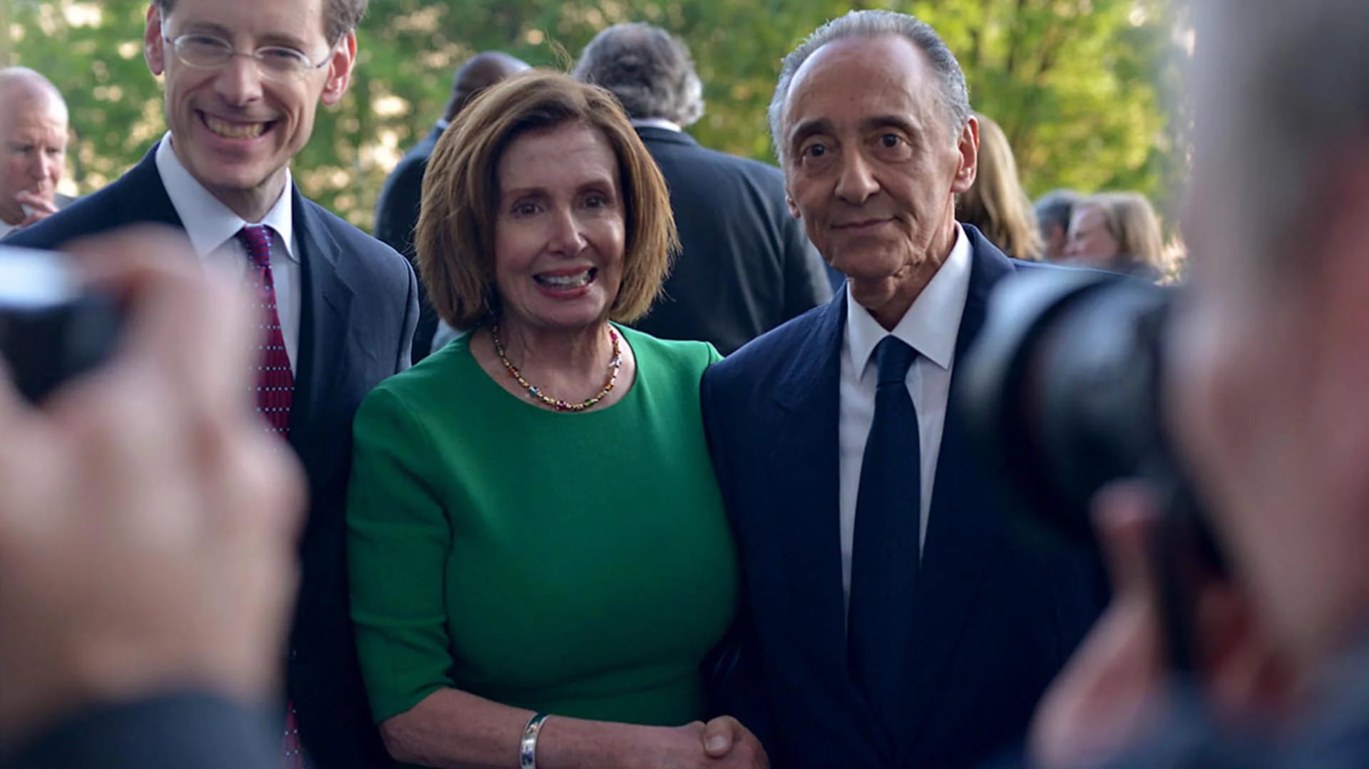 El CEO de Clarín junto a Nancy Pelosi, congresista estadounidense y una de las personalidades más influyentes del Partido Demócrata
