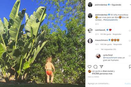 La protagonista de La casa de las flores usó su cuenta de Instagram para compartir los detalles de la celebración que organizaron para Kailani (Foto: Instagram)