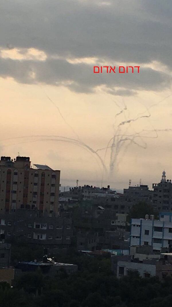 Cerca de 30 proyectiles fueron lanzados contra Israel