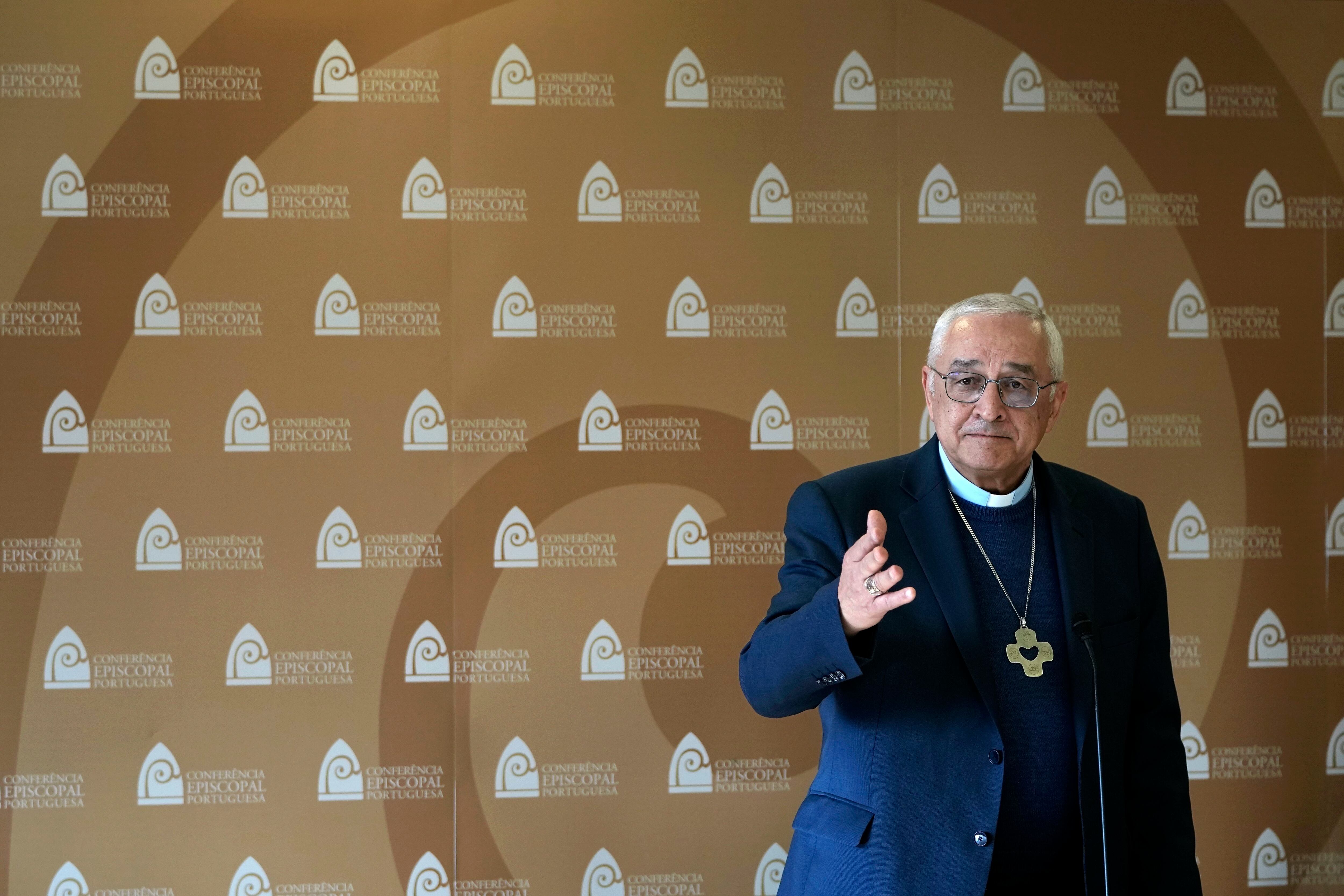 El presidente de la conferencia episcopal portuguesa, el obispo Jose Ornelas (AP Foto/Armando Franca, Archivo)