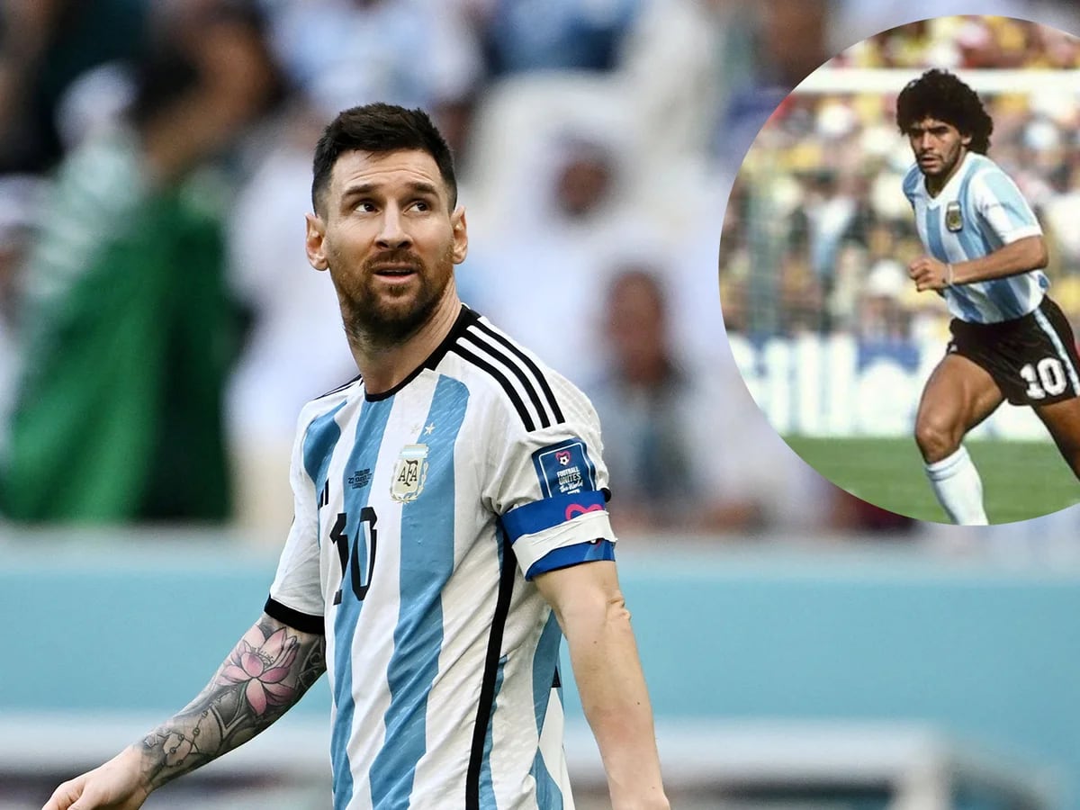 Lionel Messi le rindió a Diego en las redes sociales: qué foto eligió para recordarlo - Infobae