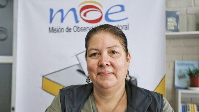 Alejandra Barrios, Directora de la Misión de Observación Electoral - MOE. (Colprensa - Camila Díaz)