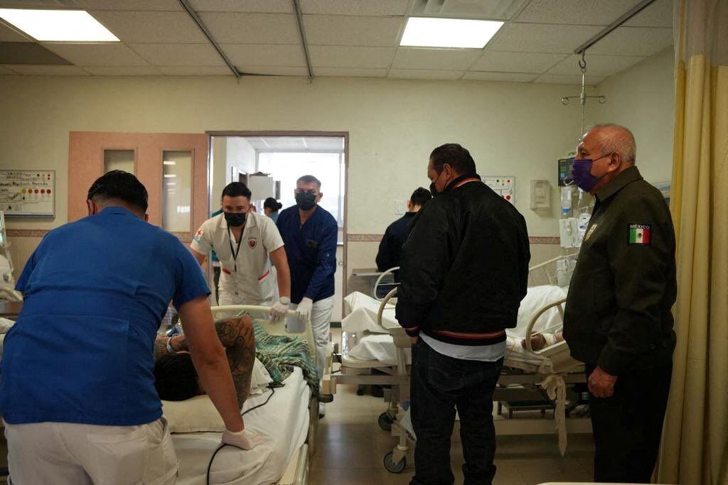 29 migrantes resultaron lesionados en instalaciones del INM en Ciudad Juárez (REUTERS)