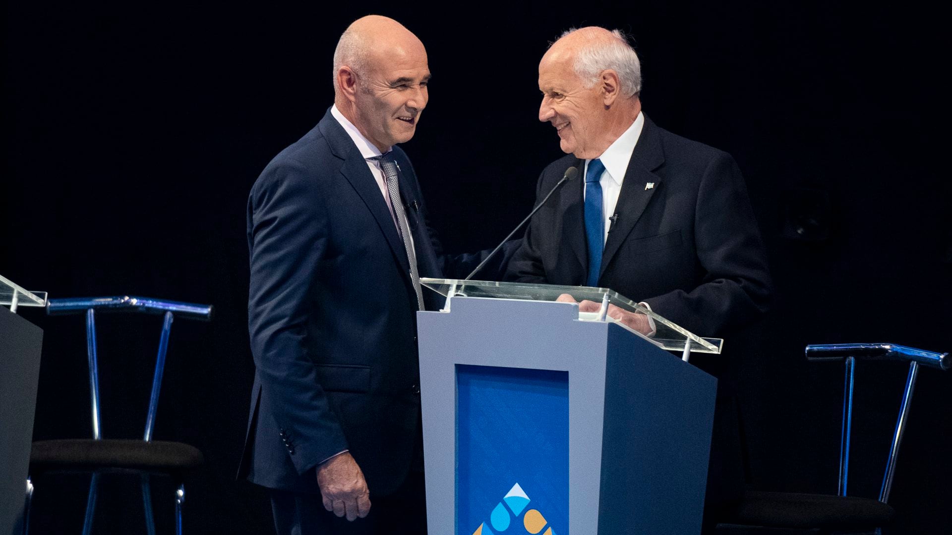 Gómez Centurión y Roberto Lavagna (Adrián Escandar)