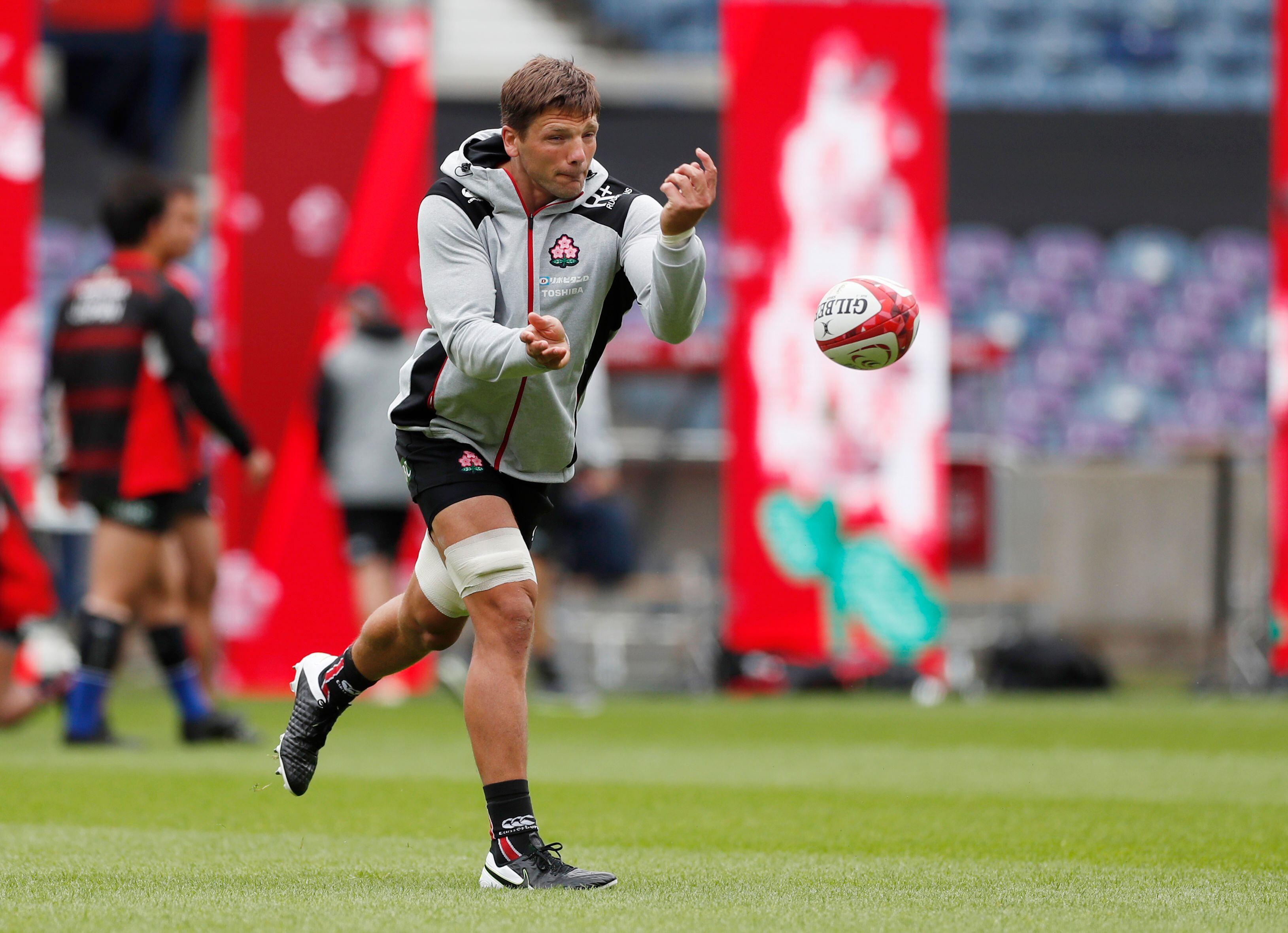 Lappies Labuschagne es otro nacionalizado que cumple un papel importante en la estructura de Japón (Foto: Reuters)