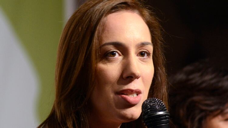 María Eugenia VIdal dio a conocer el estado de quebranto de la provincia que recibió del gobierno de Daniel Scioli Télam 162