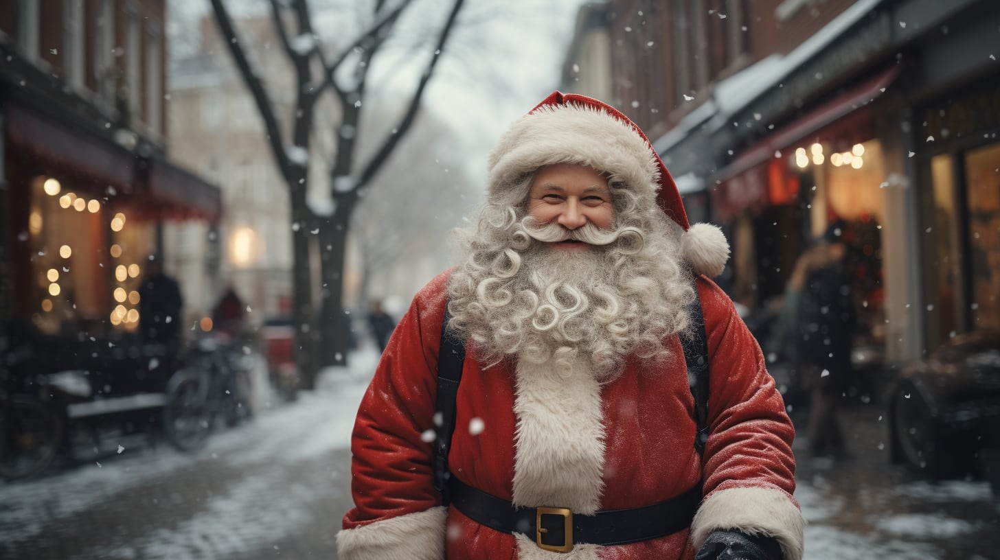 Papá Noel Santa Claus Navidad  Secret Santa - visualesIA