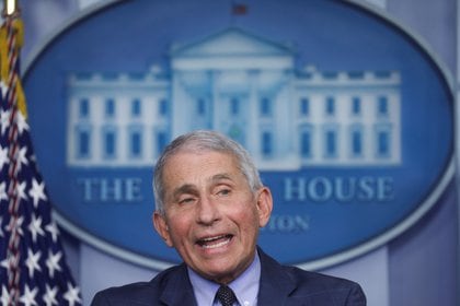 Anthony Fauci pidió a la población norteamericana no descuidarse en los próximos días festivos (REUTERS/Leah Millis)