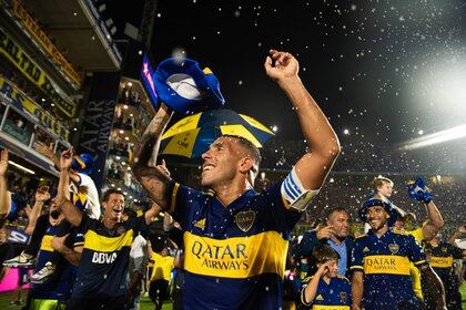 De la mano de Carlos Tevez, Boca se coronó como el último campeón del fútbol argentino hasta la llegada de la pandemia del coronavirus (Foto: Franco Fafasuli)