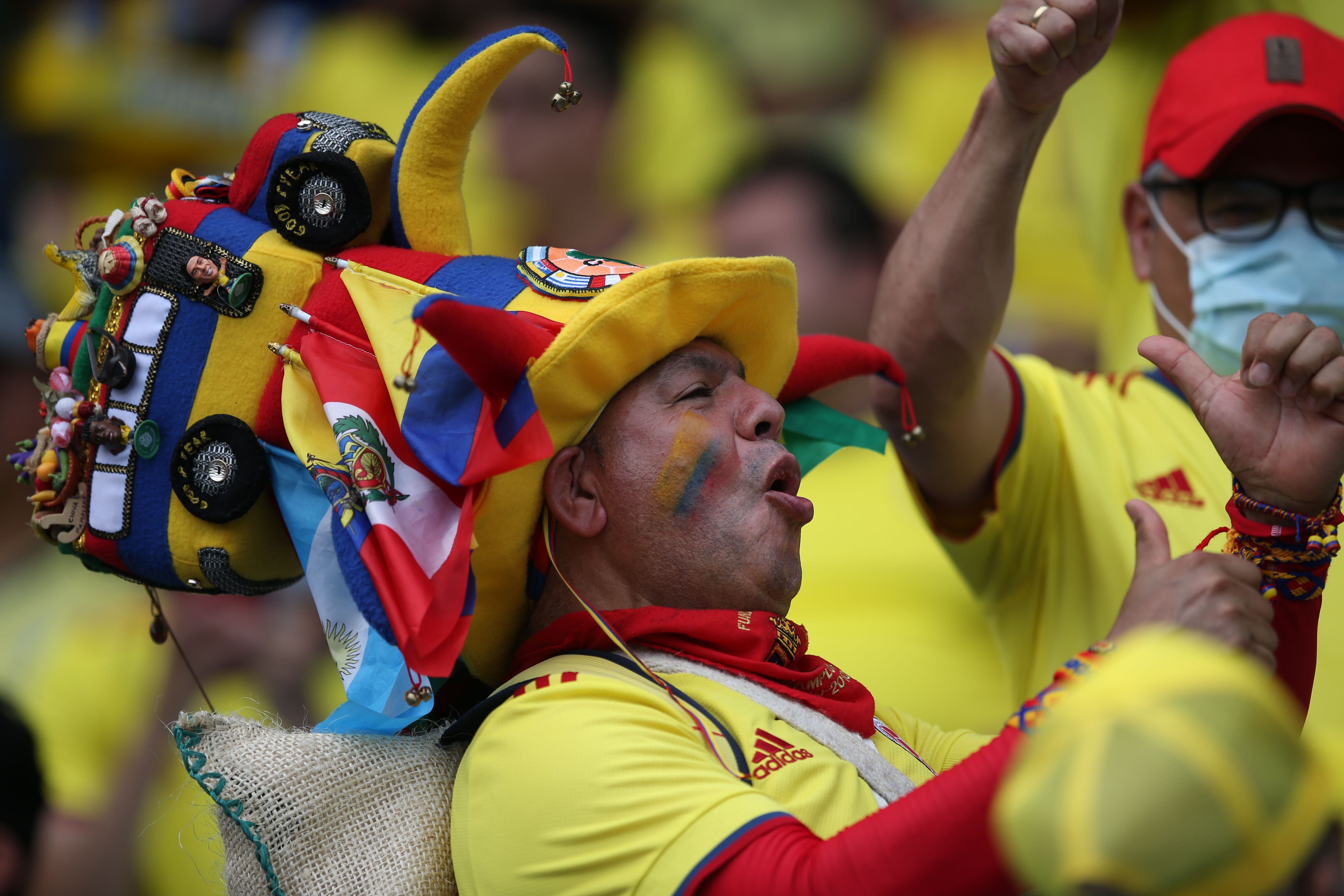 Hinchas de la selección Colombia en Barranquilla, REUTERS/Luisa González